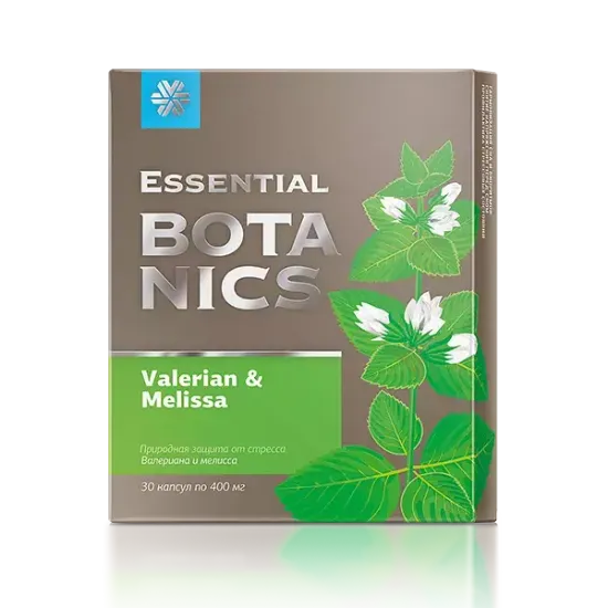 Валериана и мелисса Essential Botanics