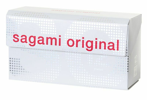 Ультратонкие презервативы Sagami Original - 12 шт.