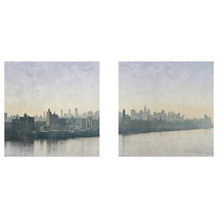 IKEA BILD  (ИКЕА БИЛД)  -  Плакат, серебристый туман, 50x50 см