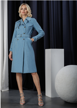 05-01-24 SS Плащ их джинсовой ткани