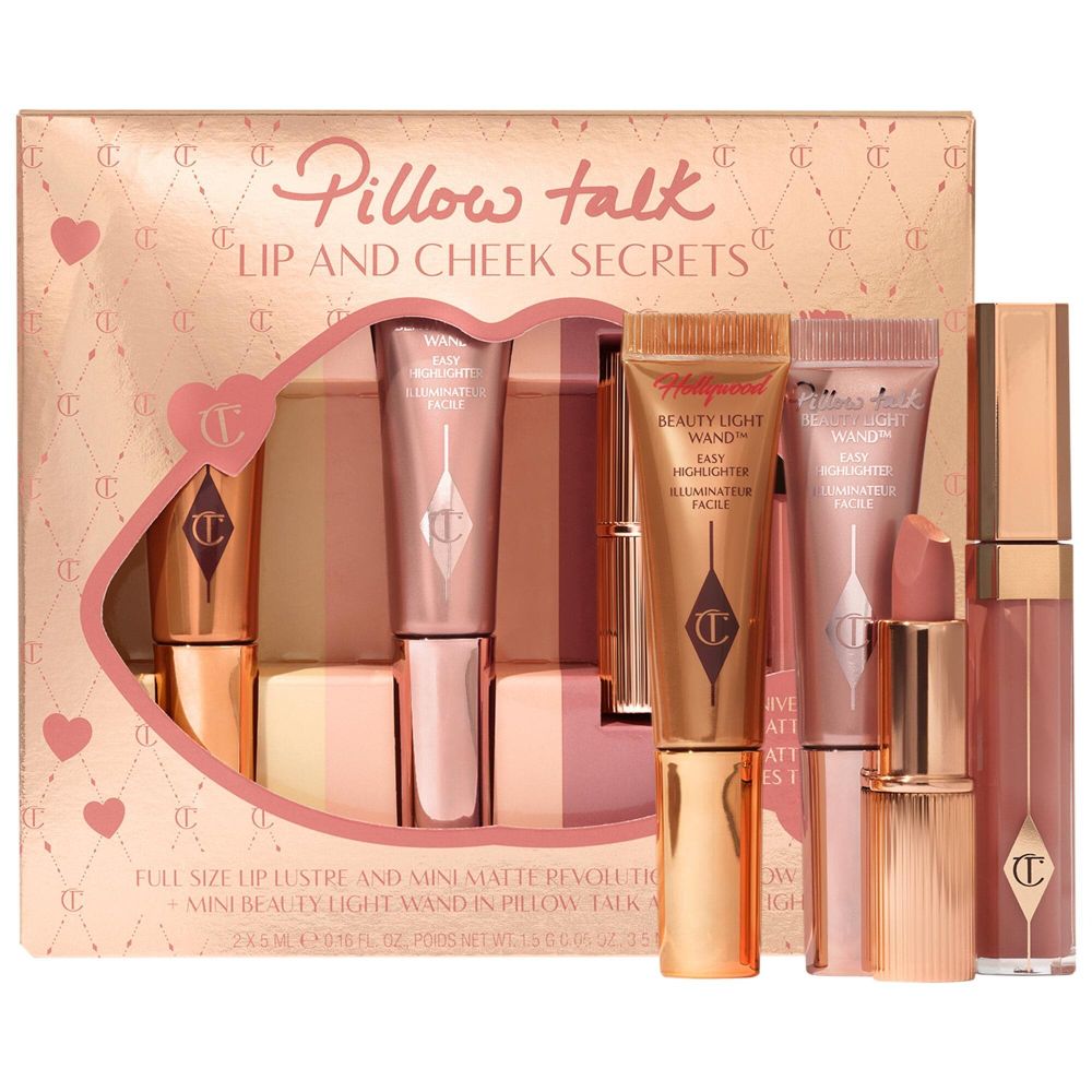 Набор Charlotte Tilbury Lip and Cheek Secrets Pillow Talk