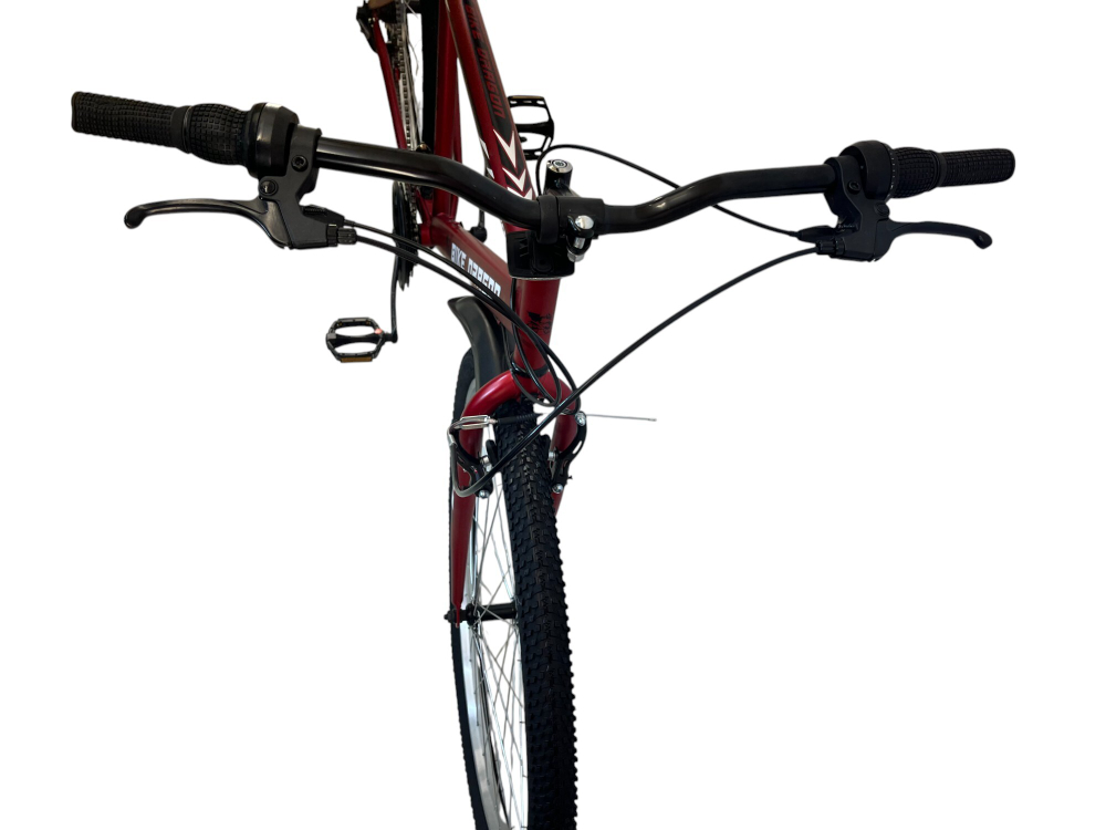 Велосипед Bike Dragon 26" 21скор (ст.рама,SunRun, Жесткая вилка, тормоз V-brake) BD-1-26-3 красный