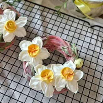 Зефир пасхальный «Венок малый на кулич»