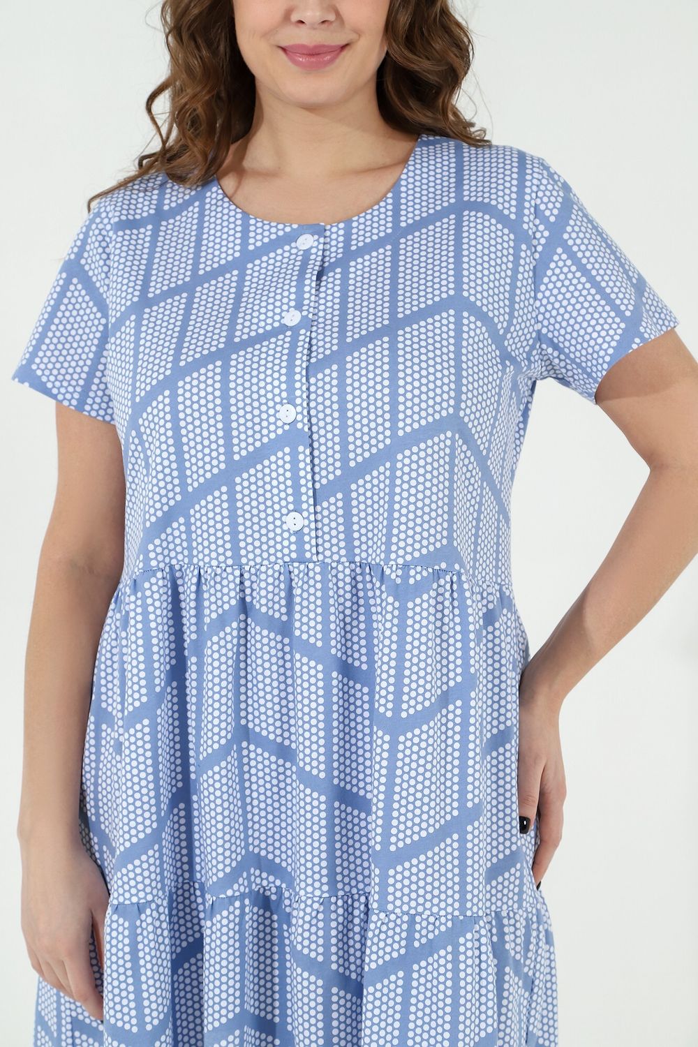 Платье Каскад-1 Виотекс ГОЛУБОЙ