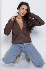 Бомбер Александра (шоколадный) Б12495-2 LT Collection