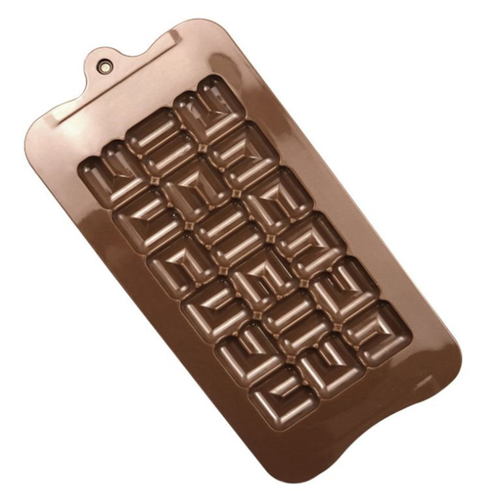 Форма силиконовая для шоколада «Плитка лабиринт»