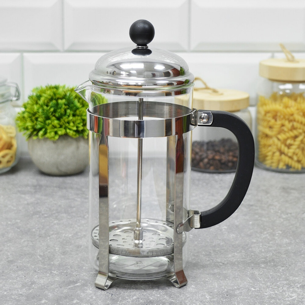 Френч-пресс 1л Satoshi Бордо