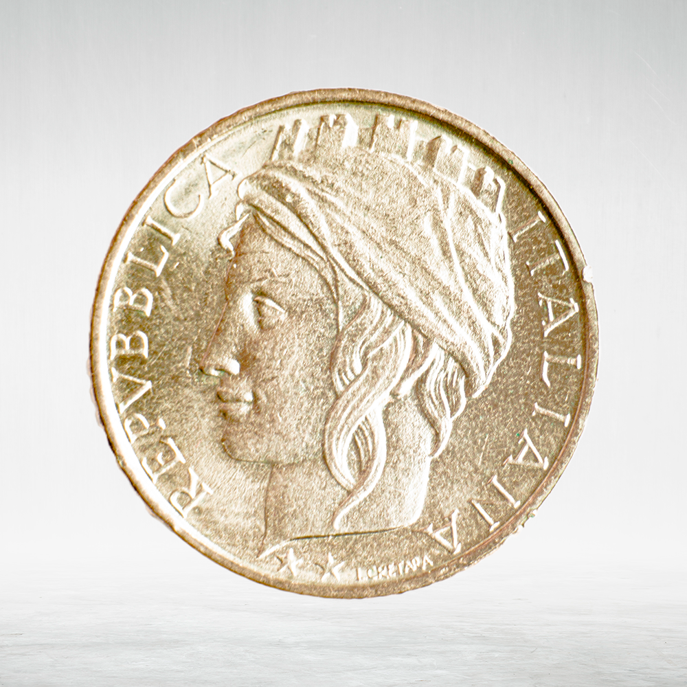 Italy 100 Lire 1996 R "Minerva Head and Wreath", AU