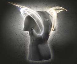 Женская компрессионная футболка CEP Wingtech черная