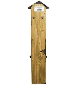 KK-731 Панно «Три кота под крышей» шамот