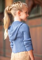 кардиган с капюшоном