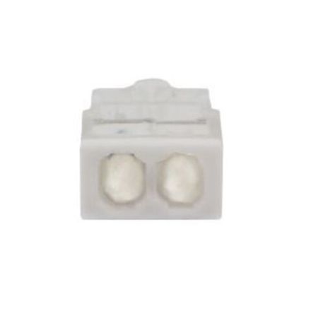 Экспресс-клемма с пастой REXANT СМК 2273-242, 2-проводная 0.5-2.5 мм², прозрачная, блистер (5 шт./уп