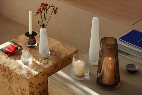 Ваза beacon, 30 см, белая