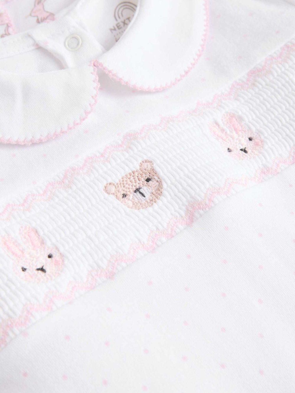 Комбинезон / Cлип для малышей Next E18-353, 3 шт., Белый