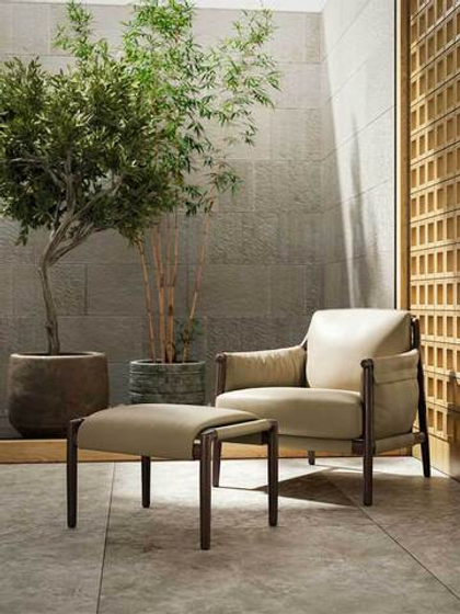 Шезлонг Poltrona Frau Times Lounge