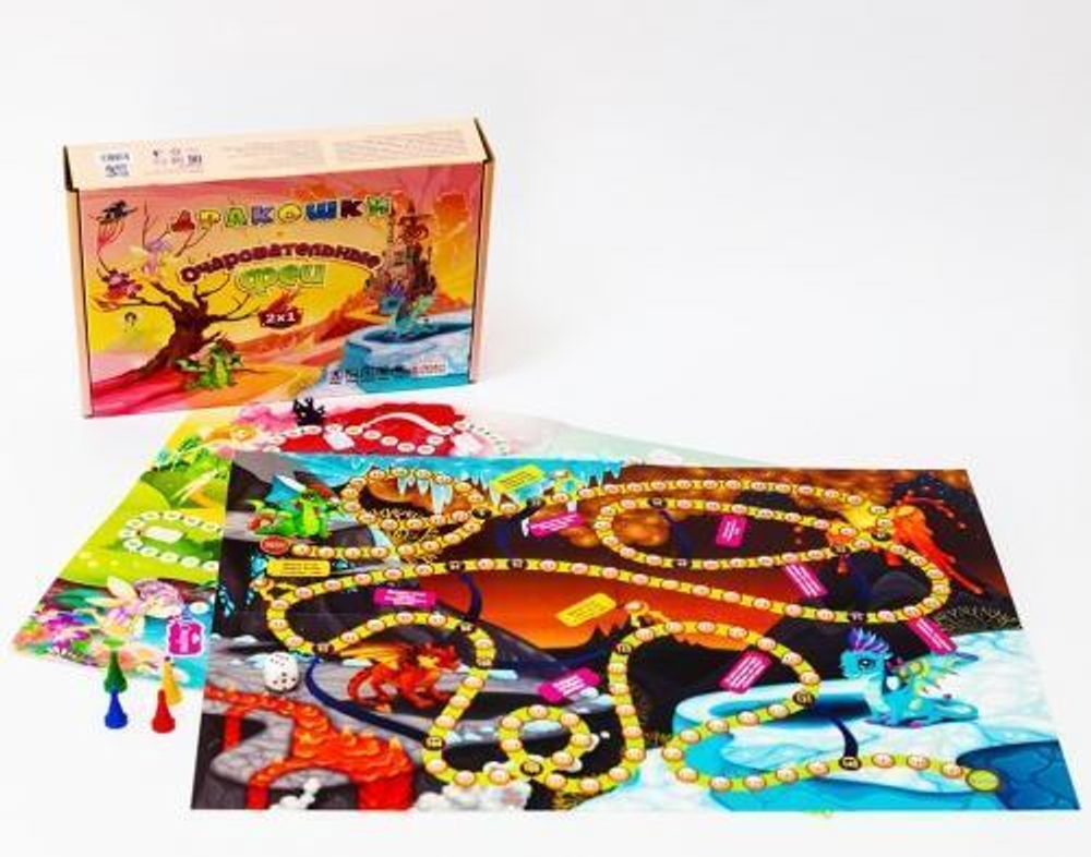 Игра-ходилка "Очаровательные феи", "Дракошки" (Ракета)