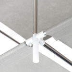 Вешалка напольная 105х45х170 см, мет-л, с чехлом, SPE34192-2, бордо