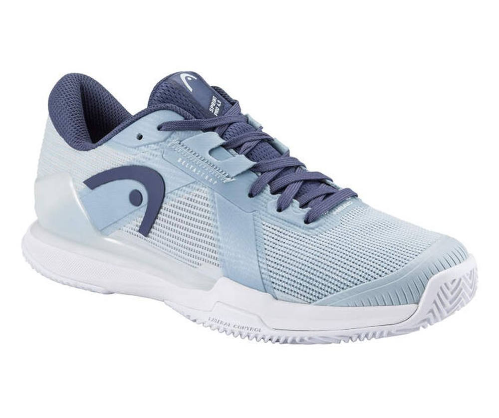 Женские теннисные кроссовки Head Sprint Pro Clay 4.0 - light blue/dark blue