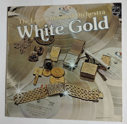 Винтажная виниловая пластинка LP Barry White The Love Unlimited Orchestra White Gold (Holland 1974)