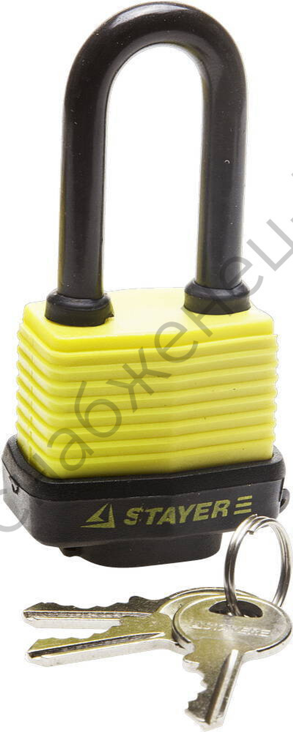 STAYER 50 мм, всепогодный удлиненная дужка, навесной замок (37141-40)