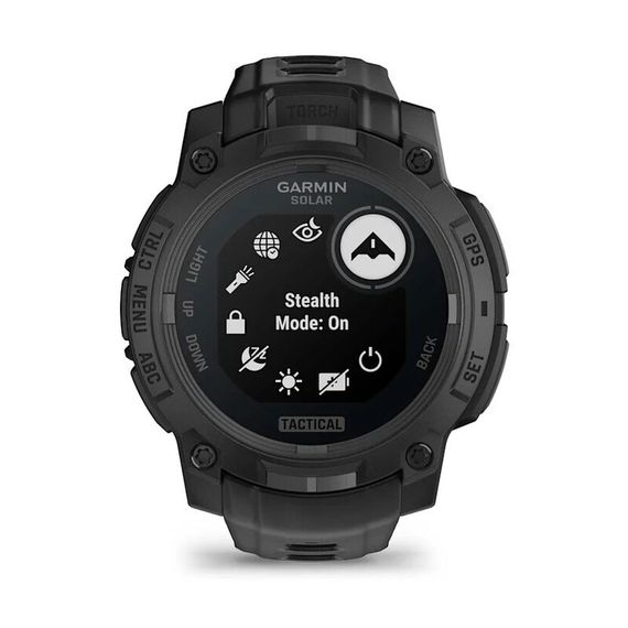 Умные часы Garmin Instinct 3 45 mm Solar Tactical Black