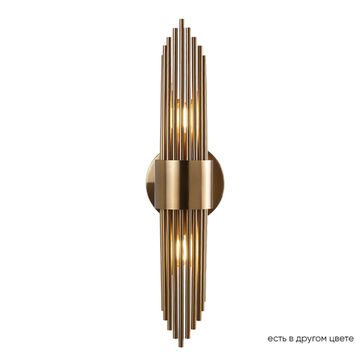 Бра 2*Е14 RUDOLFO AP2 BRASS латунь Crystal Lux