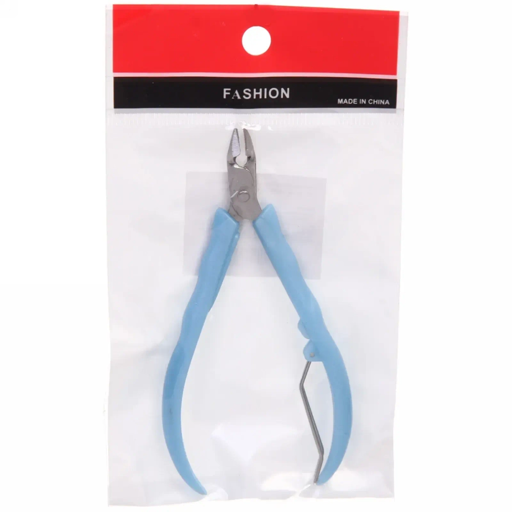 Кусачки для кутикулы в пакете «Manicure set», ручки волна, цвет микс, 10,5см