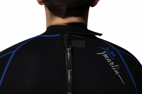 Гидрокостюм Marlin Malibu Shorty Man черно-синий 2,5 мм