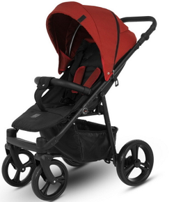 Детская прогулочная коляска Camarelo Eze EZE-08 красный меланж