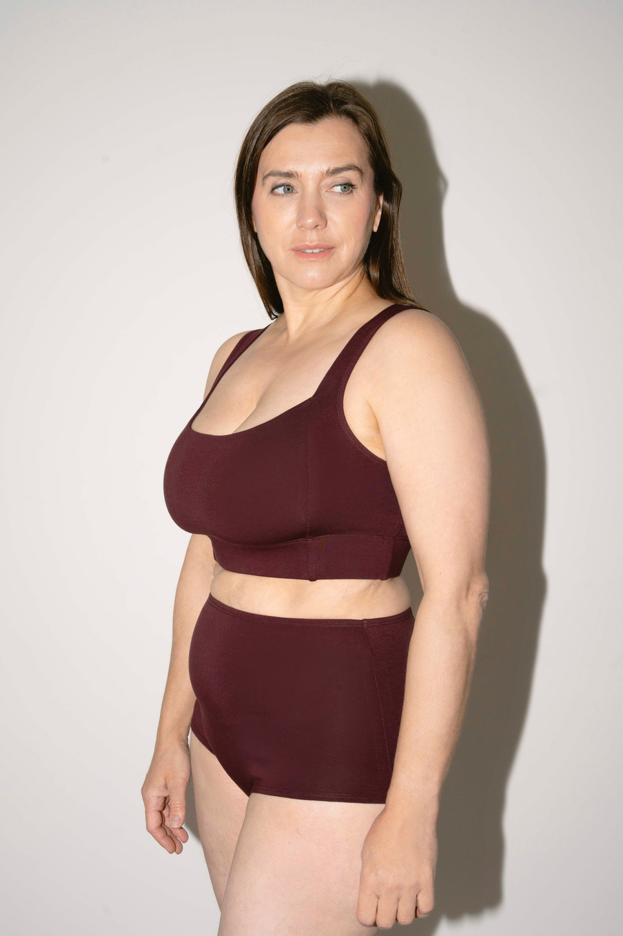 Бралетт №23 с квадратным вырезом и закрытой спиной | + цвета