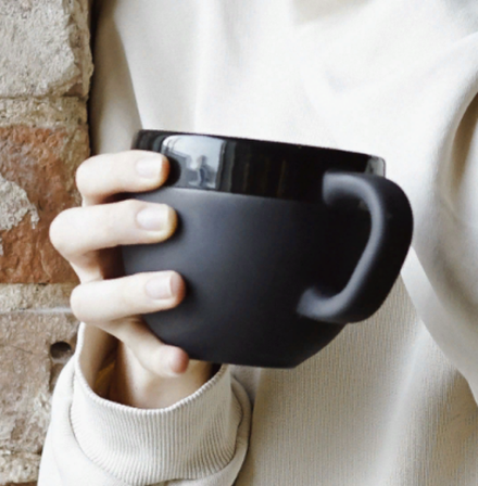 Кружка с ручкой FC Black 250 арт 00111