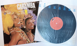 Винтажная виниловая пластинка LP Roberto Delgado And His Orchestra Caramba Hot Rhythm From South America (Germany 1965)