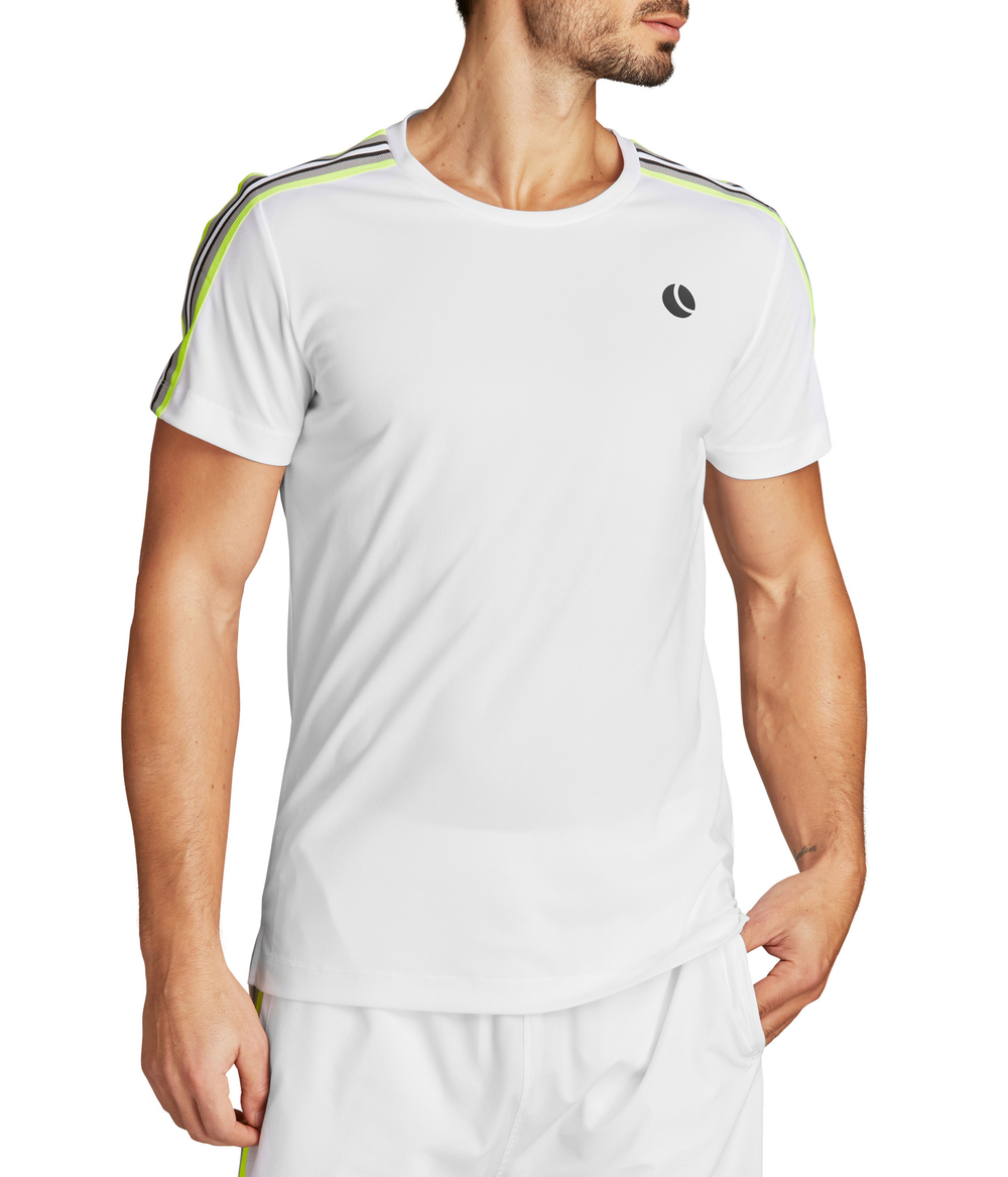 Футболка мужская теннисная Björn Borg Tee Tomlin - brilliant white