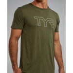 Футболка мужская TYR MEN'S ULTRASOFT LIGHTWEIGHT BIG LOGO