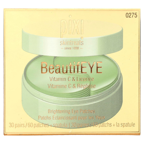 Pixi Beauty, BeautifEYE, осветляющие патчи для глаз, 30 пар