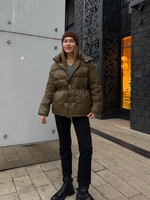 Пуховик BAE лак хаки