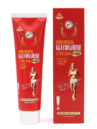 Крем для тела массажный с красным женьшенем Red Ginseng Glucosamine Cream 165 мл