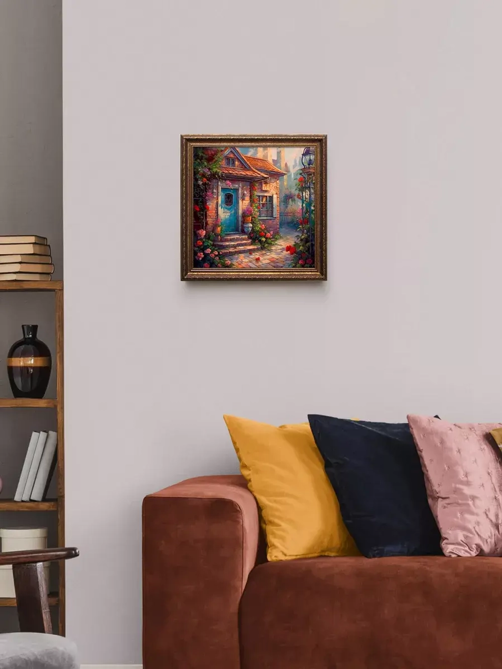 Картина на стену интерьерная на холсте 35.5*35.5 см