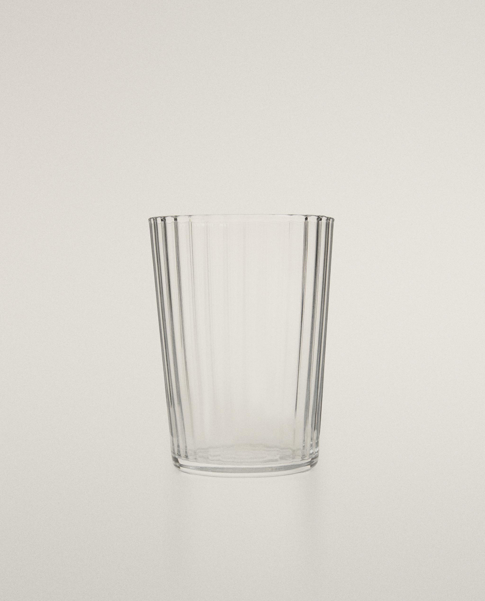 Zara Home стакан из стекла, цвет прозрачный, 12 см · 9226/402
