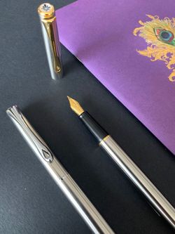 Перьевая ручка Diplomat Traveller stainless steel gold F (D10057453) 9