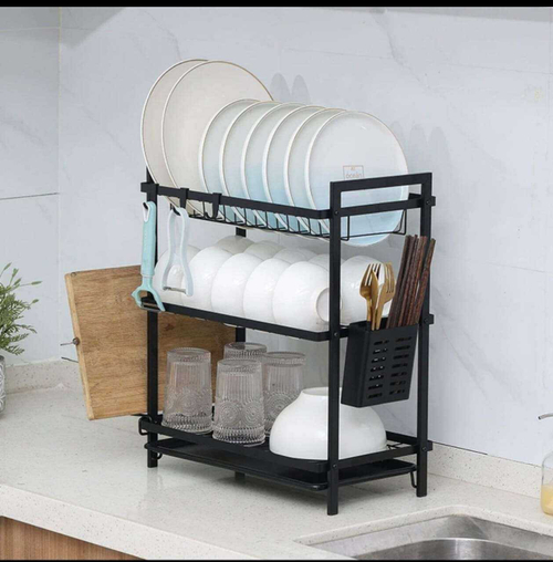 Трехъярусная сушилка для посуды