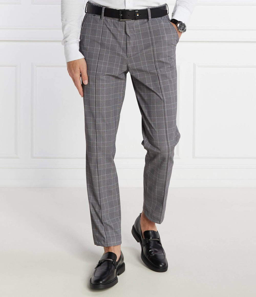 Брюки P-Perin-J-RDS-WG-241 BOSS BLACK - серый(50509888)