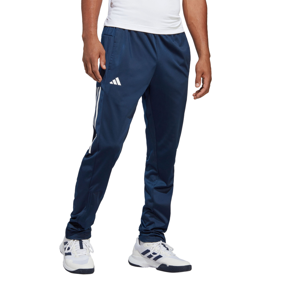 Мужские теннисные штаны adidas 3-Stripes Knitted Training Pants Men - Dark Blue