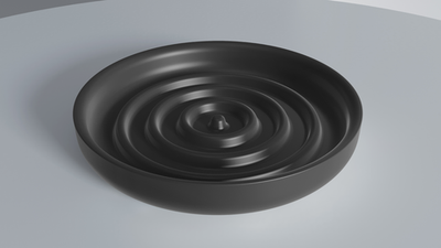 Мыльница каменная GOCCE DI SALINI 1902201 белый