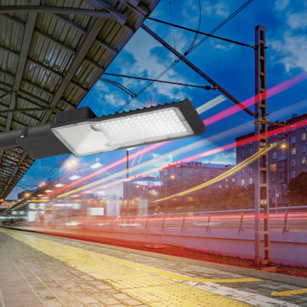 Уличный светильник ЭРА SPP-503-0-50K-080 80Вт 5000К 8000Лм IP65 КСС Ш 48мм