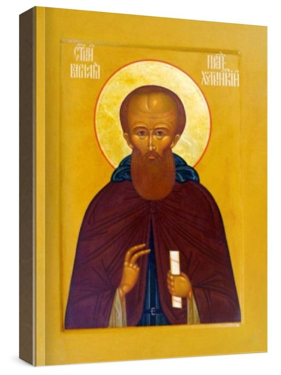 Варлаам Хутынский (рукописная икона)