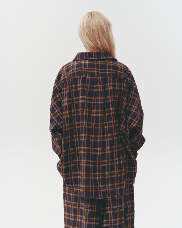 Рубашка Cowboy Shirt темно-синяя - фото 6