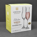 Набор фужеров для шампанского "Vireo Optic" 6шт 200мл