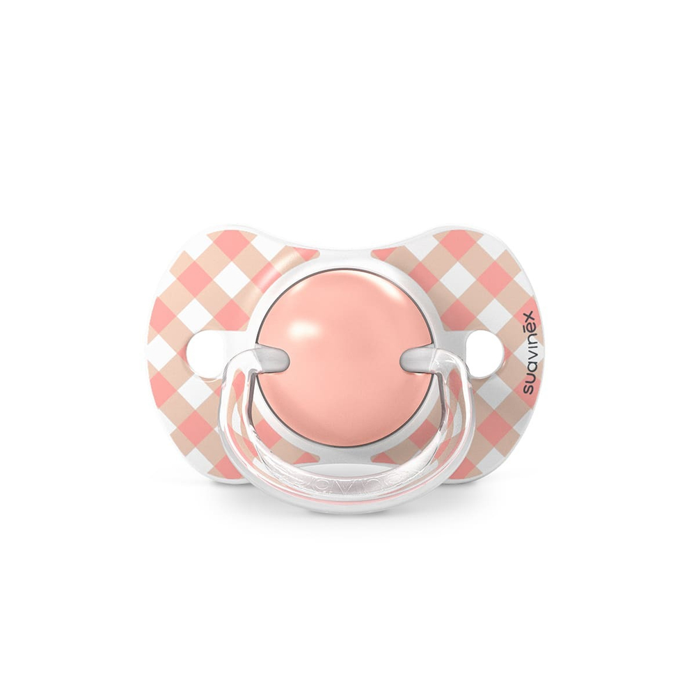 Набор физиологических пустышек Suavinex Wild розовый, 0-6 мес, 2 шт