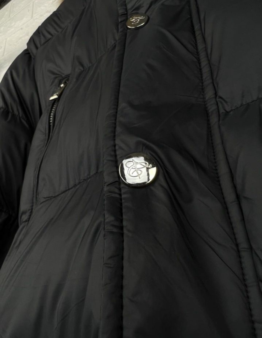 Куртка длинная Canali классическая мех